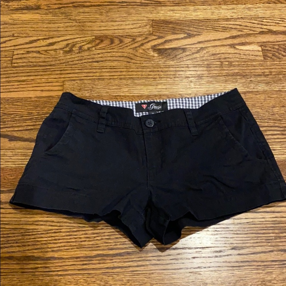 Black Guess Shorts